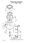 Diagram for 03 - Basket And Tub Parts