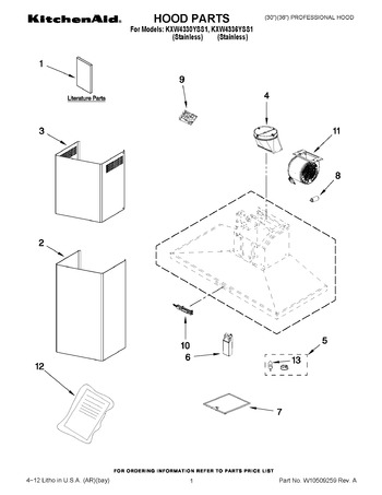 Diagram for KXW4330YSS1