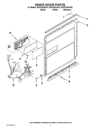 Diagram for WDT910SAYH1