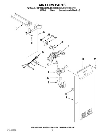 Diagram for GSF26C5EXY02