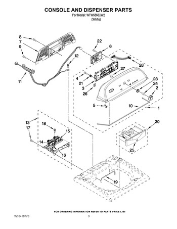 Diagram for WTW5550XW2