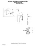 Diagram for 05 - Motor And Ice Container Parts