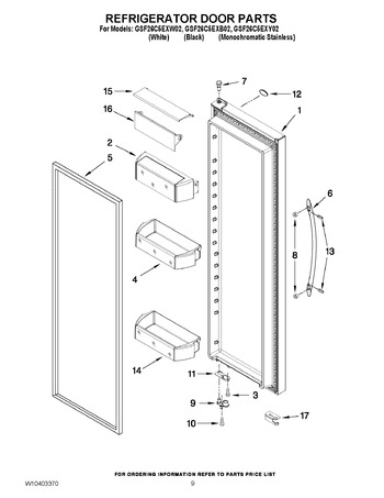 Diagram for GSF26C5EXY02