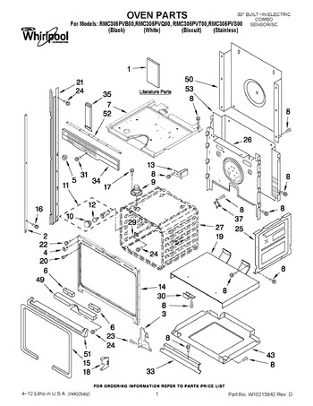 Diagram for RMC305PVB00