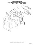 Diagram for 03 - Oven Door Parts