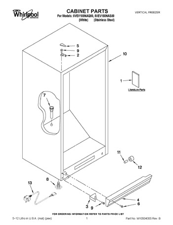 Diagram for 5VEV188NAS00