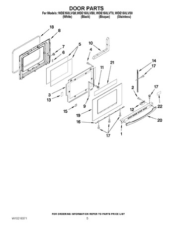 Diagram for WDE150LVT0