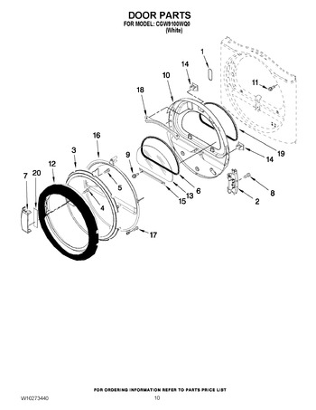 Diagram for CGW9100WQ0