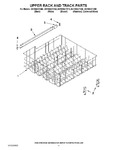 Diagram for 09 - Upper Rack And Track Parts