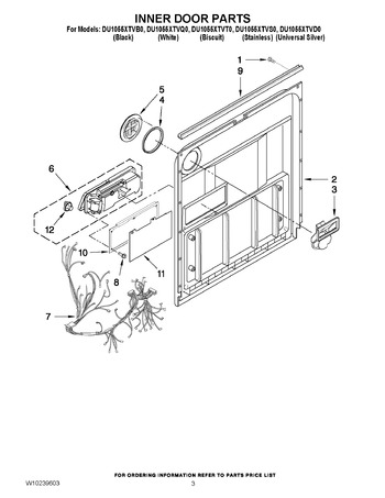 Diagram for DU1055XTVB0