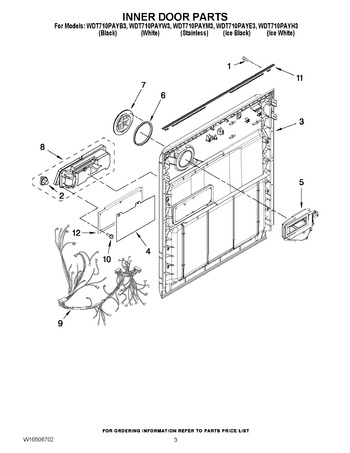 Diagram for WDT710PAYW3