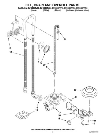 Diagram for DU1055XTVB0