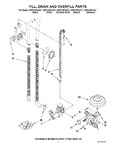 Diagram for 04 - Fill, Drain And Overfill Parts