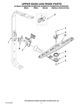 Diagram for DU1055XTVB0