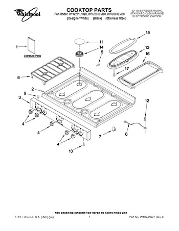 Diagram for WFG231LVS0