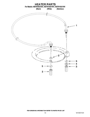 Diagram for WDT910SSYM1