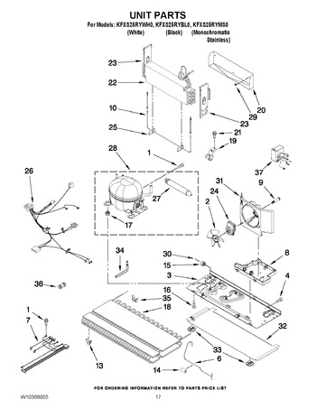 Diagram for KFXS25RYWH0