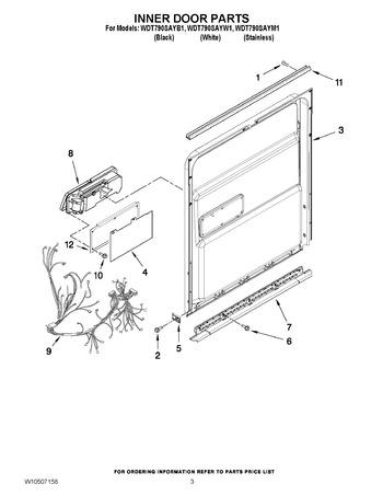 Diagram for WDT790SAYB1