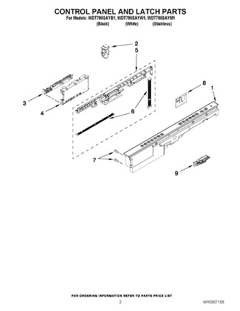 Diagram for WDT790SAYB1