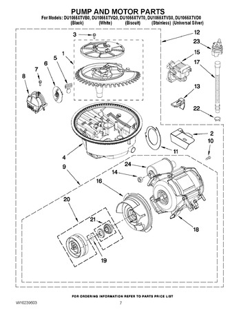 Diagram for DU1055XTVB0