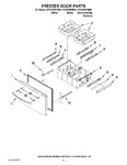 Diagram for 10 - Freezer Door Parts