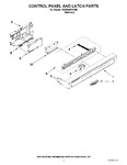 Diagram for 02 - Control Panel And Latch Parts