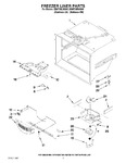 Diagram for 02 - Freezer Liner Parts