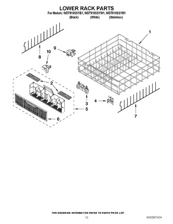 Diagram for WDT910SSYM1