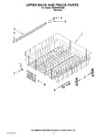 Diagram for 09 - Upper Rack And Track Parts