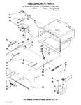 Diagram for 06 - Freezer Liner Parts