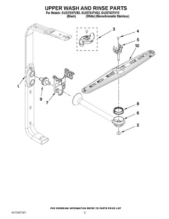 Diagram for GU2275XTVY2