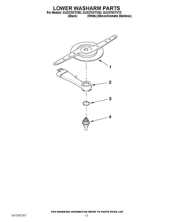 Diagram for GU2275XTVY2