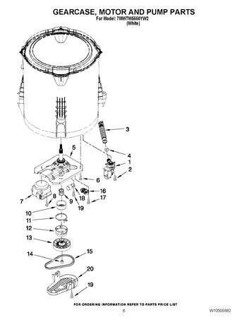 Diagram for 7MWTW5550YW2