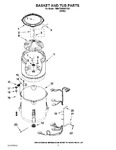 Diagram for 03 - Basket And Tub Parts