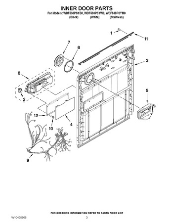 Diagram for WDF530PSYM0