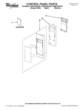 Diagram for YWMH1162XVB4