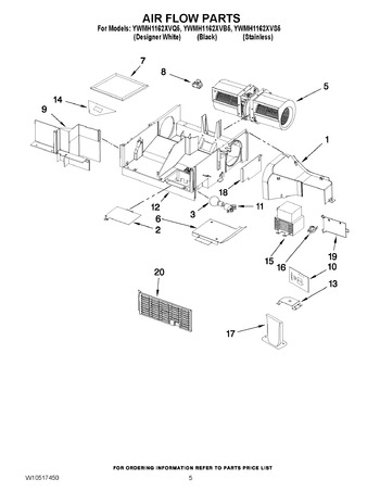 Diagram for YWMH1162XVS5