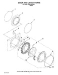 Diagram for 02 - Door And Latch Parts