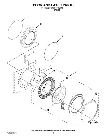 Diagram for WFW9150WW02