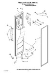 Diagram for 08 - Freezer Door Parts