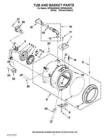 Diagram for WFW94HEAW0