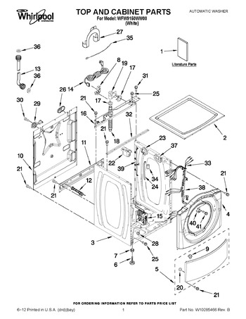 Diagram for WFW9150WW00