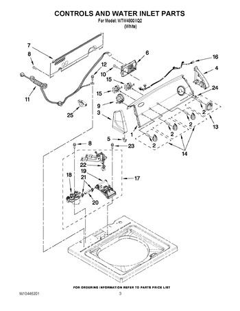 Diagram for WTW4800XQ2