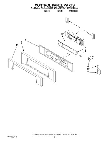 Diagram for GSC309PVQ02