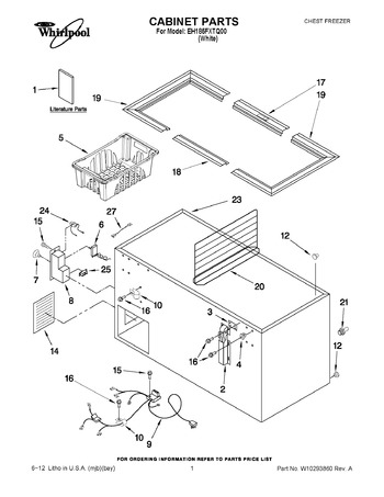 Diagram for EH185FXTQ00