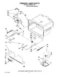 Diagram for 06 - Freezer Liner Parts