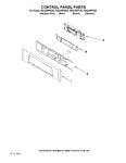 Diagram for 02 - Control Panel Parts