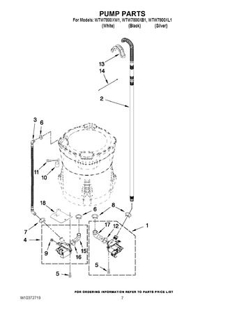 Diagram for WTW7800XB1