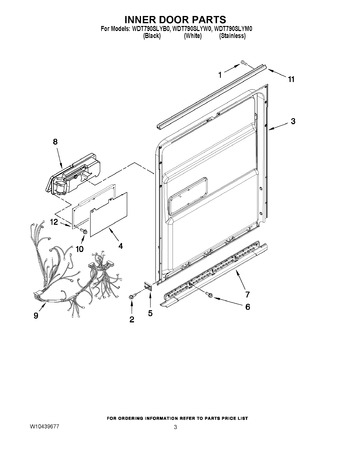 Diagram for WDT790SLYW0