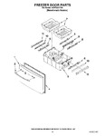 Diagram for 09 - Freezer Door Parts